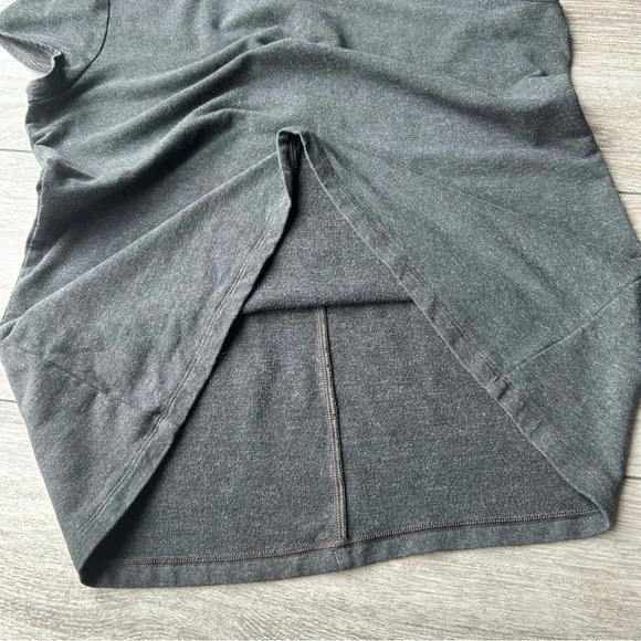 Cabi Cap Sleeve Charcoal Gray Mock Neck Top - Picture 10 of 14